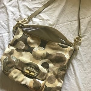 Coach vintage sequin hobo bad